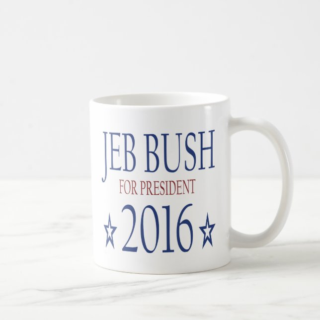Mug Jeb Bush pour le président 2016 (Droite)