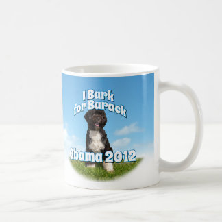 Mug J'écorce pour Barack, BO le premier chien Obama