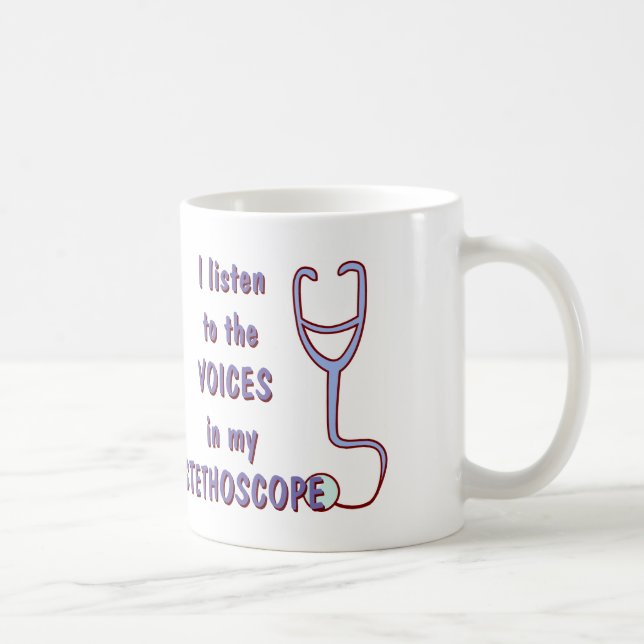 Mug J'écoute les voix (Droite)