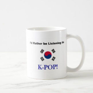 Mug J'écouterais plutôt KPOP !