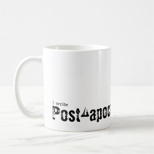 Mug J'écris de la fiction post-apocalyptique