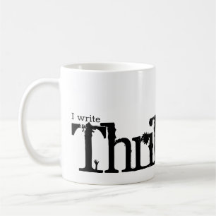 Mug J'écris Thriller Fiction