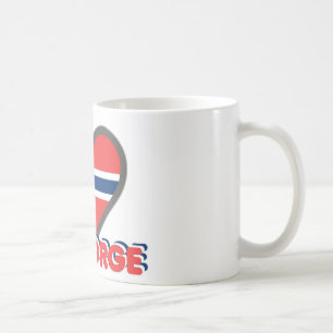 Mug Jeg Elsker Norge (amour Norvège d'I)