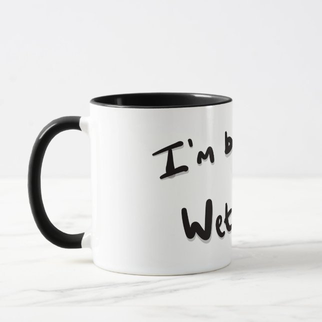 Mug J'en prépare un mouillé (Gauche)