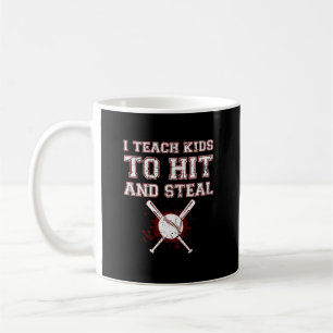 Mug J'enseigne aux enfants à frapper et voler - entraî