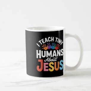 Mug J'enseigne aux tout-petits au sujet de Jésus