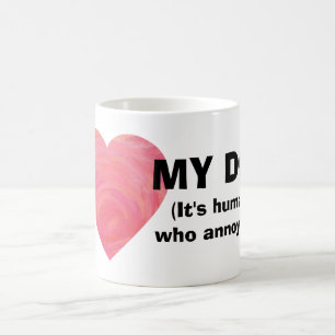 Mug J'entends mon chien, c'est les humains qui m'ennui