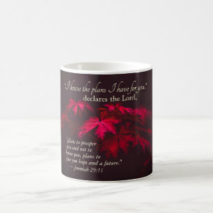 Mug Jérémie 29:11 Car je connais les plans que j'ai po