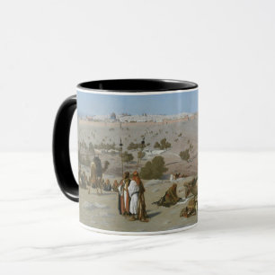 Mug Jérusalem du mont des Oliviers 1880