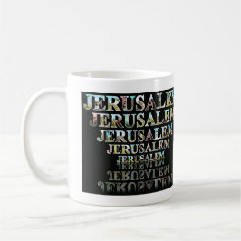 Mug jerusalem kaffeetasse