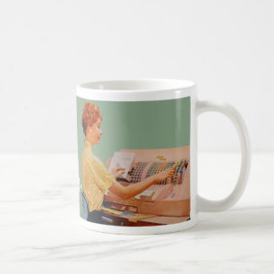 Mug J'espère que j'ai été engagé parce que je suis