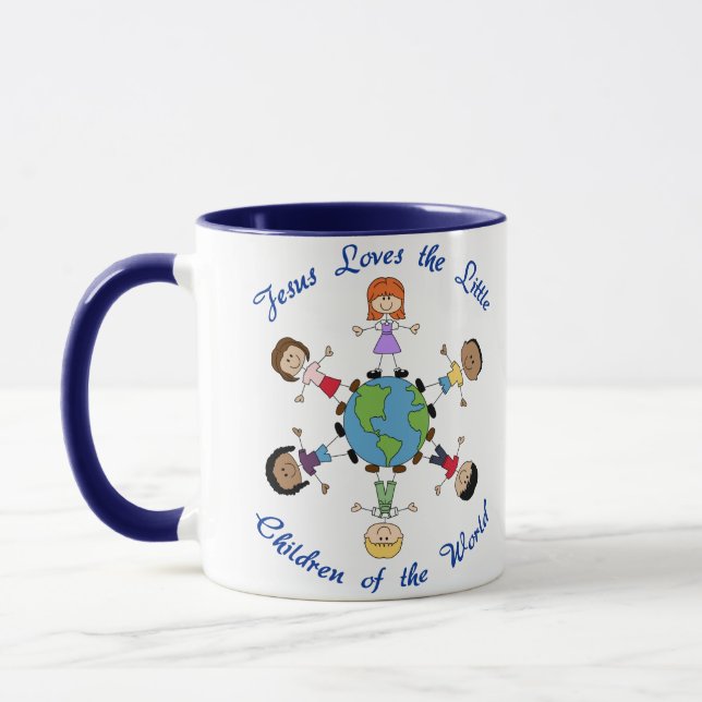 Mug Jésus aime les enfants (Gauche)