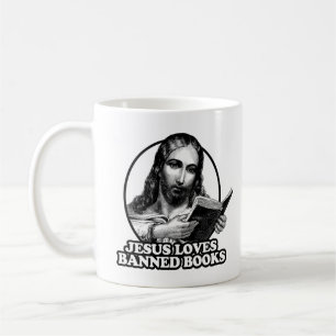 Mug Jésus aime les livres interdits