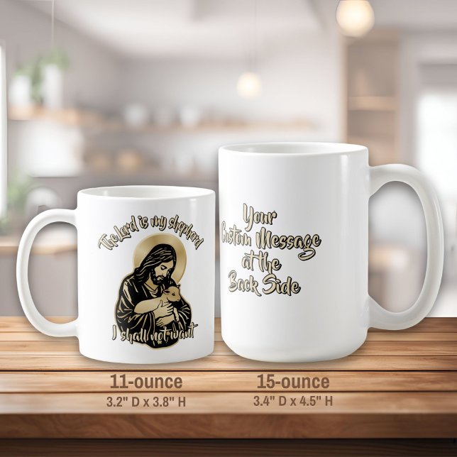 Mug Jesus Caring Shepherd (Créateur téléchargé)