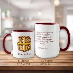 Mug Jésus Christ conquiert l'Emblème