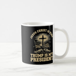 Mug Jésus-Christ est roi Trump est mon président