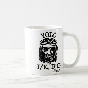 Mug Jesus Cool Pâques Yolo Jk Brb Jour Blague Chrétien