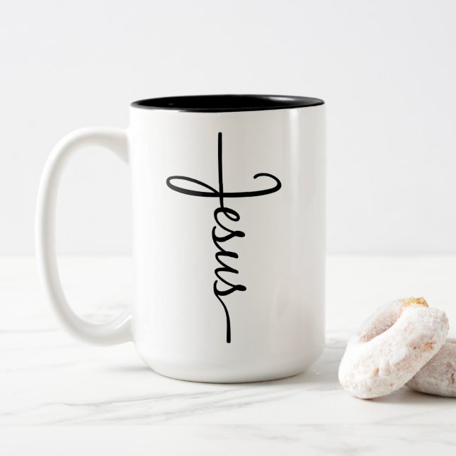Mug Jésus Croix (Avec donut)