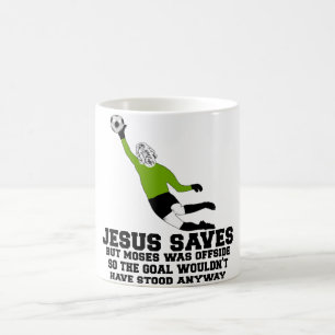 Mug Jésus drôle économise