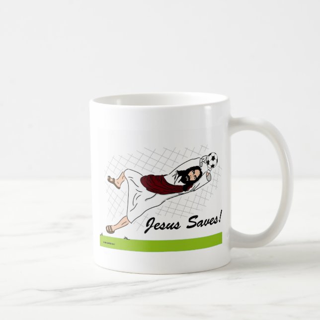 MUG JÉSUS ÉCONOMISE ! (Droite)