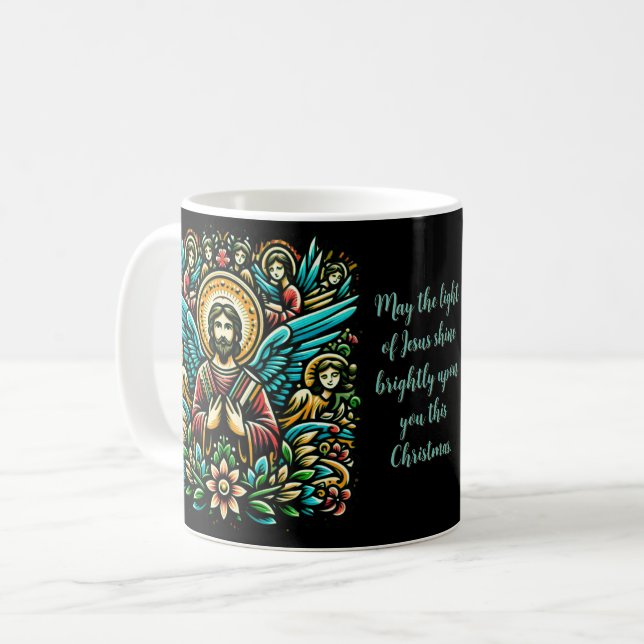 Mug Jésus entouré de huit anges (Devant gauche)