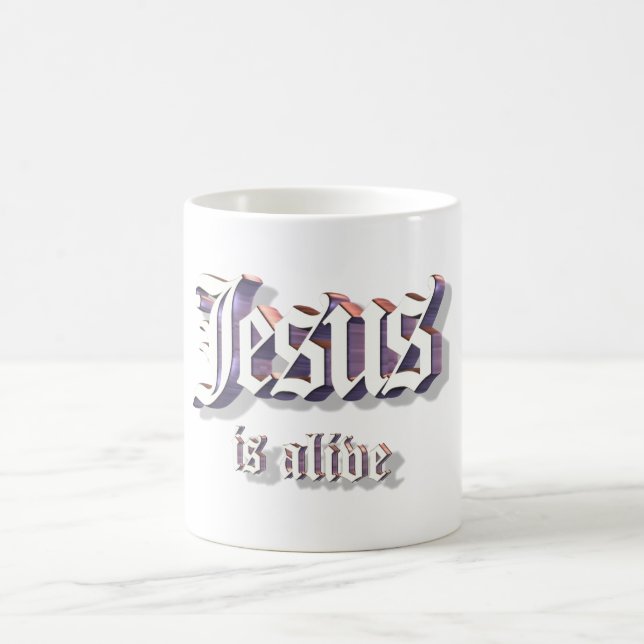 Mug Jésus est 3D vivant (Centre)