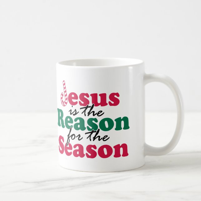 Mug Jésus est la raison (Droite)