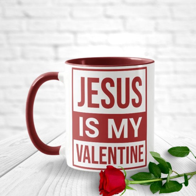 Mug Jésus Est Ma Foi Chrétienne Valentine (Créateur téléchargé)