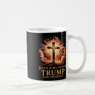 Mug Jésus est mon sauveur Trump est mon président chré