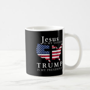 Mug Jésus Est Mon Sauveur Trump Est Mon Président, Éta