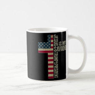 Mug Jésus est mon sauveur Trump est mon président Trum