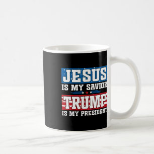 Mug Jésus est mon sauveur Trump est mon président Trum