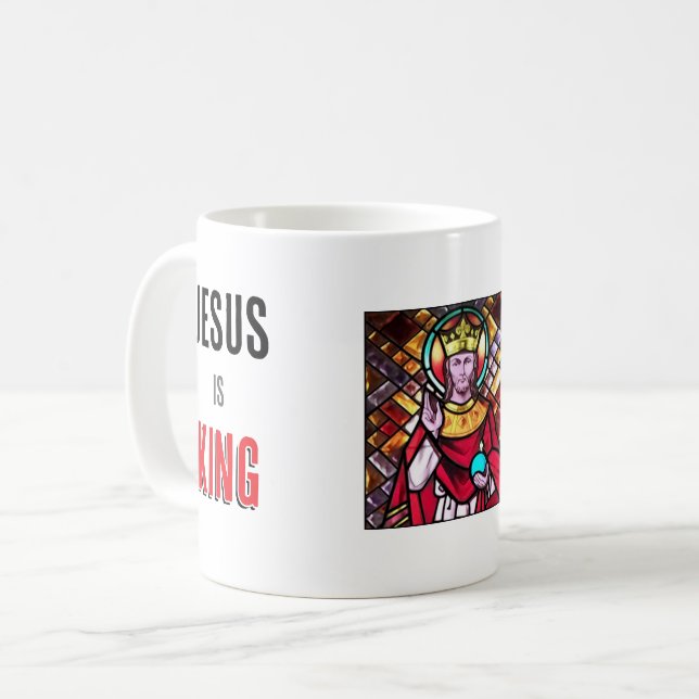 Mug Jésus est roi (Devant gauche)