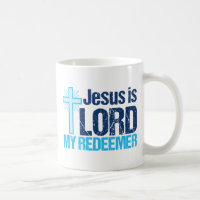 Jésus est Seigneur Mon Rédempteur Croix chrétienne