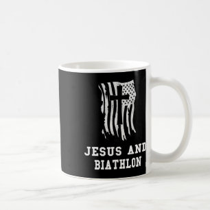 Mug Jésus Et Biathlon Design Pour Les Biathlètes Chrét