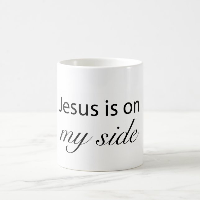 Mug Jesus is on My Side (Centre)