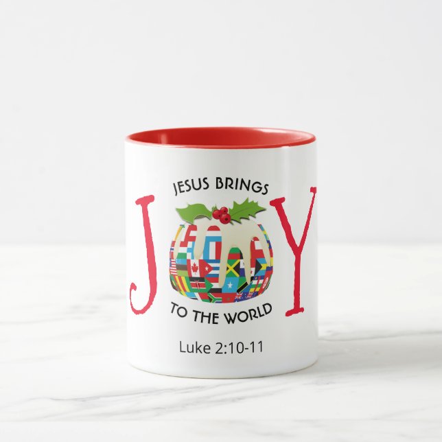Mug JESUS | JOIE AU MONDE | Christian | Noël (Centre)
