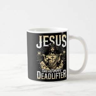 Mug Jésus Le Levreur De Poids Ultime Pompe De Gym Chré