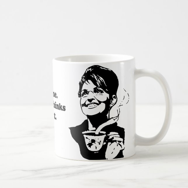 Mug Jésus m'aime. Chacun pense autrement que je suis (Droite)