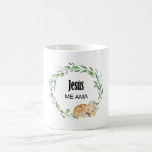 Mug Jesus me ama, vers de la bible espagnole