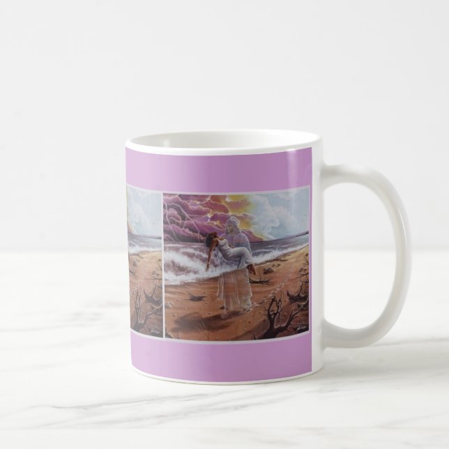MUG JÉSUS PORTANT UNE FEMME, (Droite)