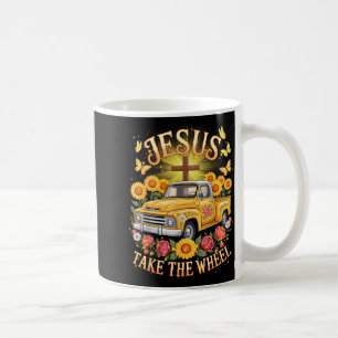 Mug Jésus Prend Le Volant Tenue De Foi Tournesol Vinta