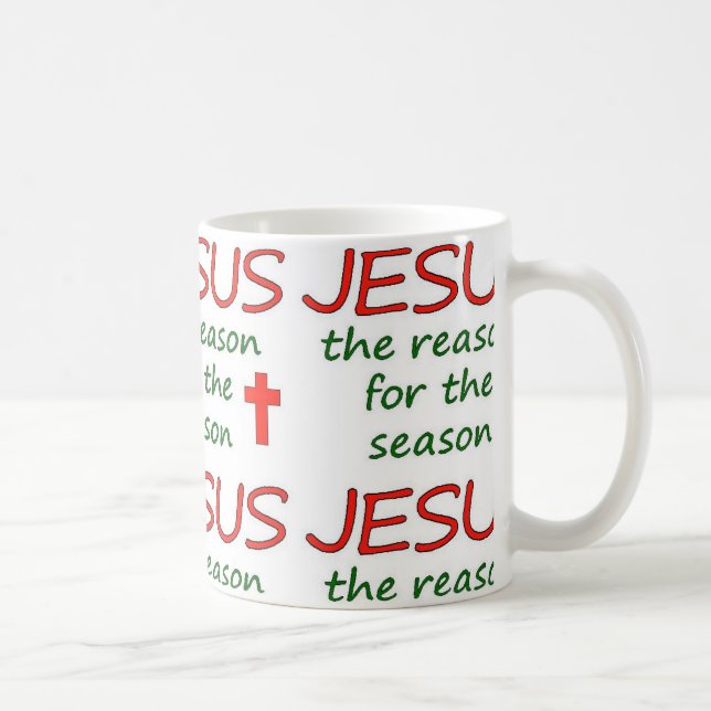 Mug JESUS Raison de la saison (Droite)