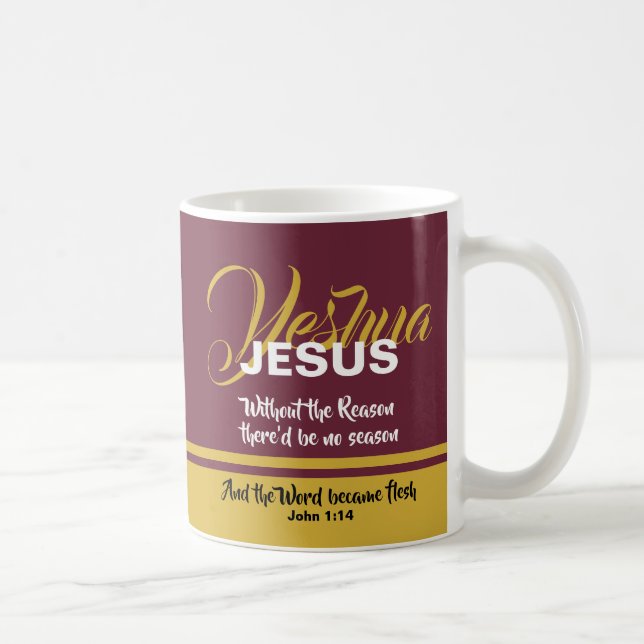 Mug JESUS RAISON SAISON Noël (Droite)