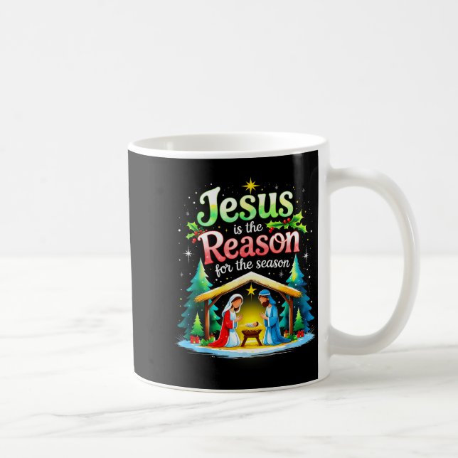 Mug Jesus Reason For The Season Nativity Christmas Des (Droite)
