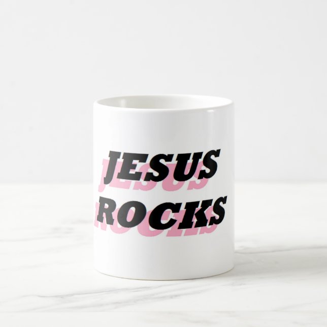 MUG JESUS ROCKS (Centre)