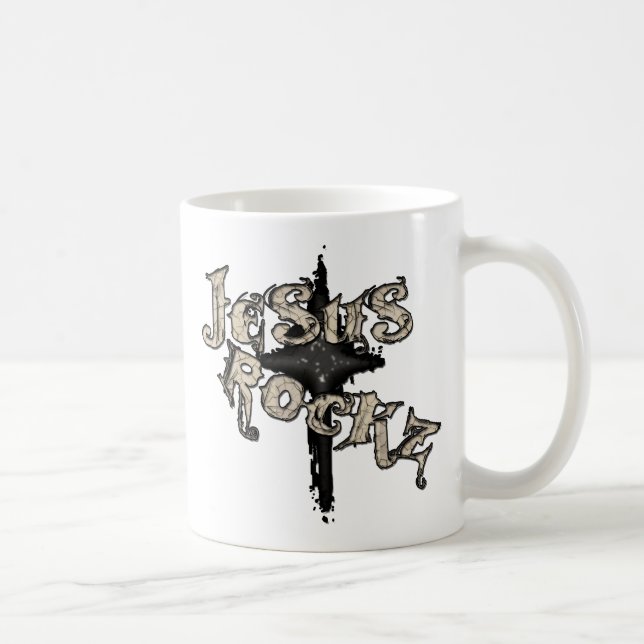 Mug Jesus Rockz Christian (Droite)