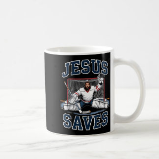 Mug Jésus Sauve Équipe De Joueurs De Hockey Dieu Amate
