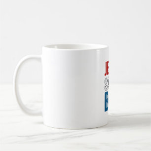 Mug Jésus Sauve Frère Typographie Chrétienne T-Shirt C