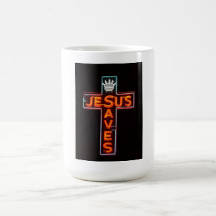 Mug Jésus sauve le signe